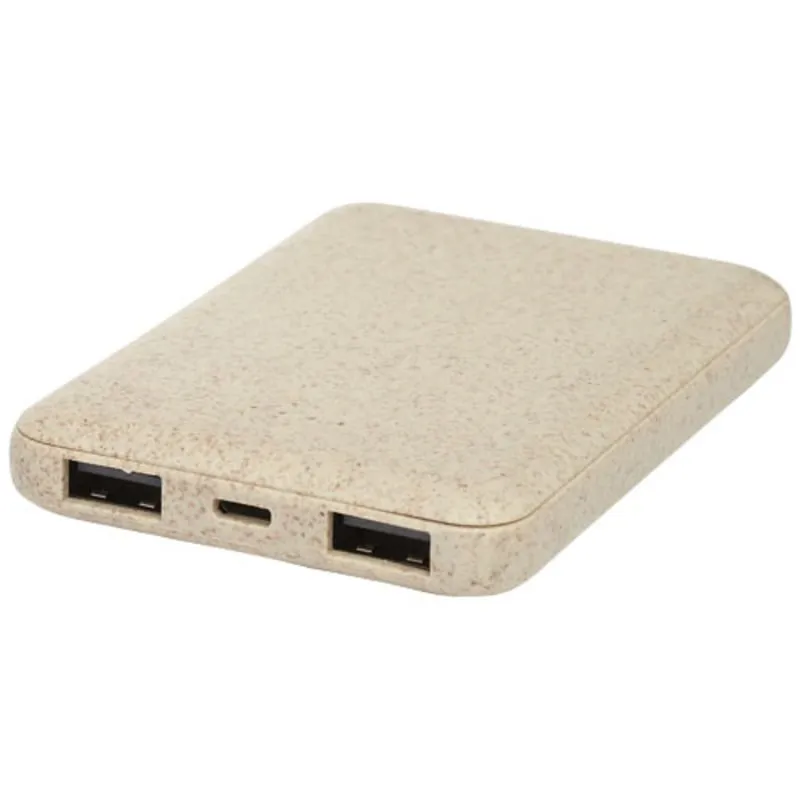 Batería externa de 5000 mAh de paja de trigo 'Asama'